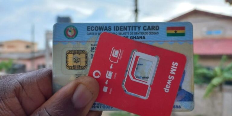 Image of sim and Ghana card