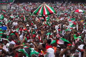 Image of A crowd gathered at an NDC event