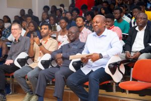 Image of Former President John Mahama at Academic City