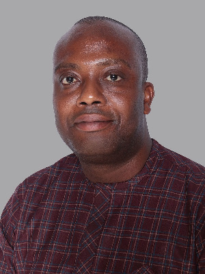 Image of Member of Parliament (MP) for the Asuogyaman Constituency, Thomas Ampem Nyarko