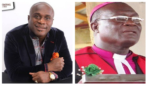 Image of Reverend Victor Kusi Boateng and Bishop Ayensu Bomomtwe