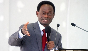 Image of Apostle Prof. Opoku Onyina, the chairman of the Board of Trustees of the National Cathedral Project