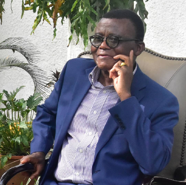 Image of Professor Baffour Agyeman-Duah, a former United Nations Senior Governance Advisor
