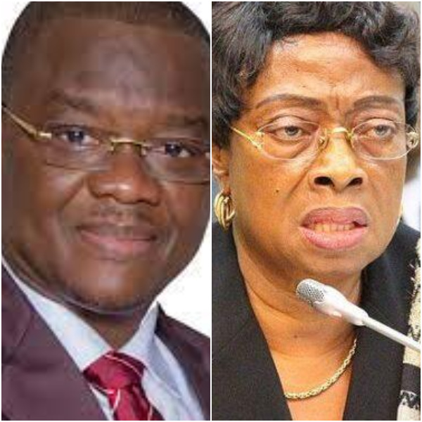 Image of Sylvester Mensah of the NDC has applauded Sophia Akuffo for the bold step she took