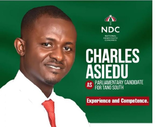 Image of Charles Asiedu, a son of NDC National Chairman, Johnson Asiedu Nketiah