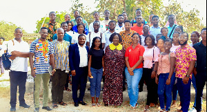 Image of Jane Opoku-Agyemang paid a surprise visit to the Tertiary Education Institutions Network