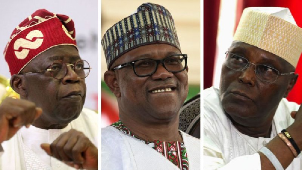 Image of The major contestants in Nigeria's presidential race