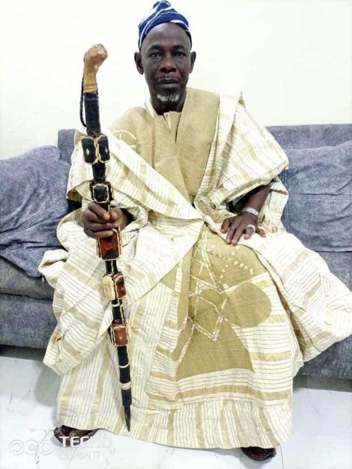 Image of Yagbonwura Amonebafe Borenyi I, the new King of Gonjaland