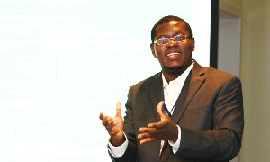 Image of Bright Simons, Vice President of think-tank Imani Centre for Policy and Education
