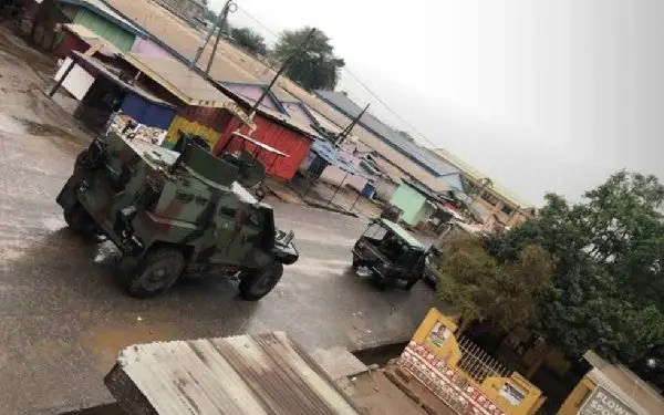 Image of The military conducted a swoop in Ashaiman on March 7