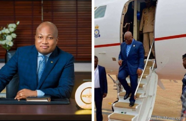 Image of Ablakwa has been monitoring presidential travels on chartered jets since 2021