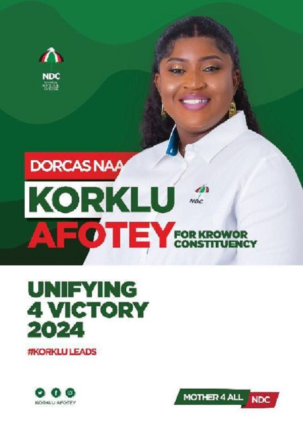 Image of Aspiring MP for the Krowor Constituency, Dorcas Naa Korklu Afotey