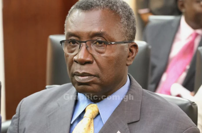 Image of Former minister of Environment, Science, Technology and Innovation, Professor Kwabena Frimpong Boateng