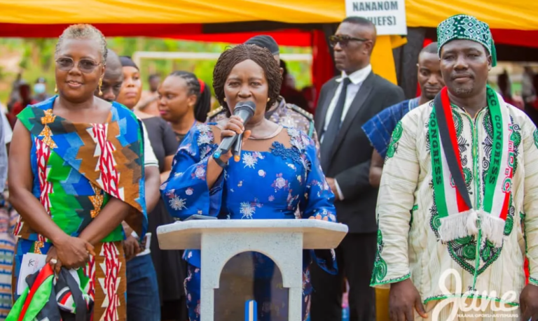 Professor Jane Naana Opoku-Agyemang attends 10th anniversary of Essaman chief and enstoolment of Anto chief