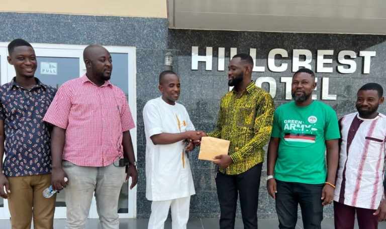 Organizer donates over GHC24,000.00 fuel allowance to constituency youth organisers