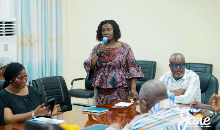 Prof Jane Naana Opoku-Agyeman attends central regional NDC Meeting