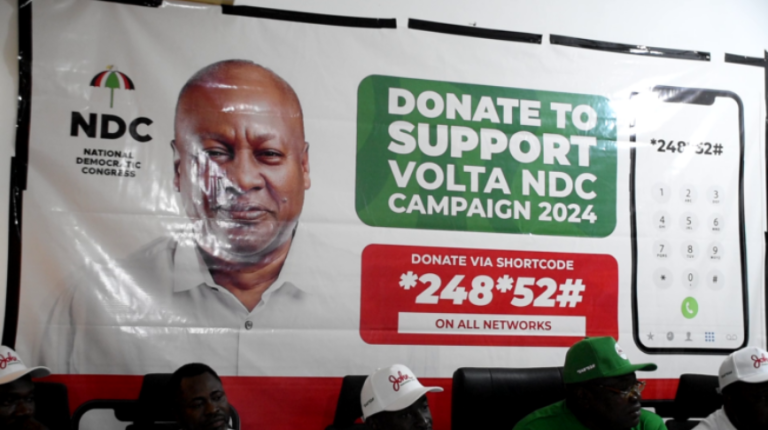 NDC launches fundraiser campaign in Volta Region