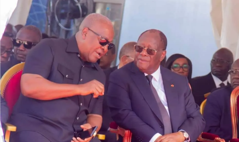 Mahama attends funeral of late Ivorian former President Henri Konan Bedie
