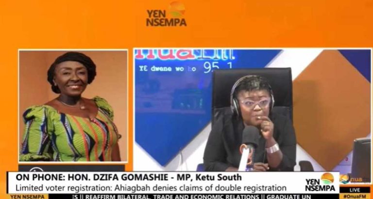 Dzifa Gomashie accuses NPP Communications Director of double registration