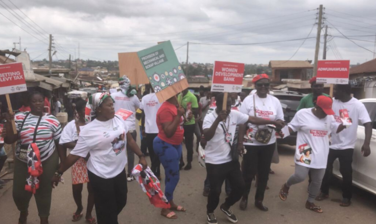 NDC trade and artisan network takes campaign to Swedru