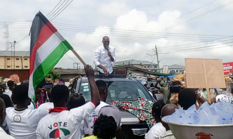 Reinstated NDC Central Regional Chairman rally members for victory in December polls