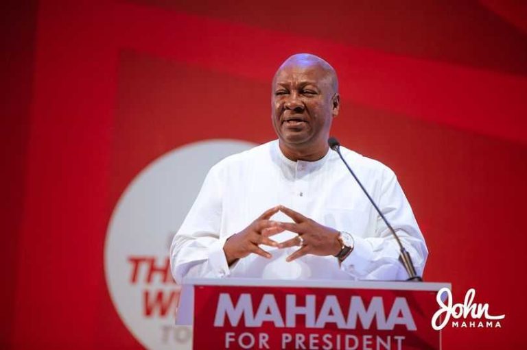 NDC manifesto: Ghana is bleeding and crying for change – Mahama