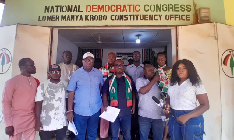 Lower Manya Krobo NDC raises alarm over voter register irregularities