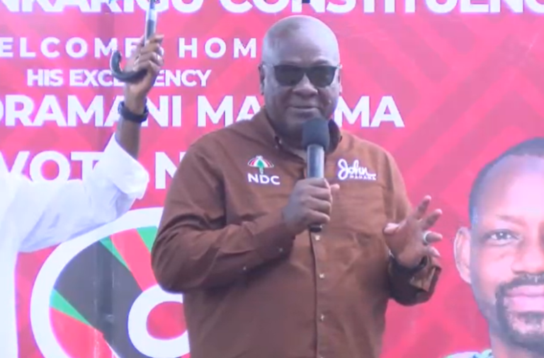 Mahama blames NPP for collapse of PBC