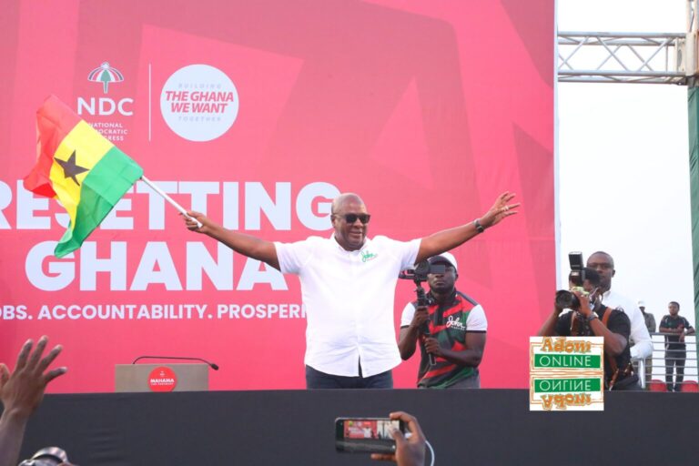 I thank God for preparing a table in the presence of my enemies – Mahama